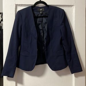 Navy h&m blazer